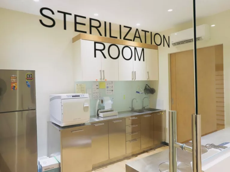 sterilization room of chen ka yaw